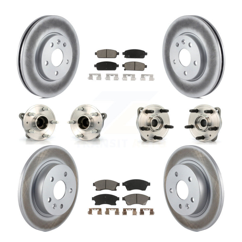 Transit Auto KBB-120857 Wheel Bearing and Hub Assembly for 2011-2012 Chevrolet Cruze - Front and Rear product image