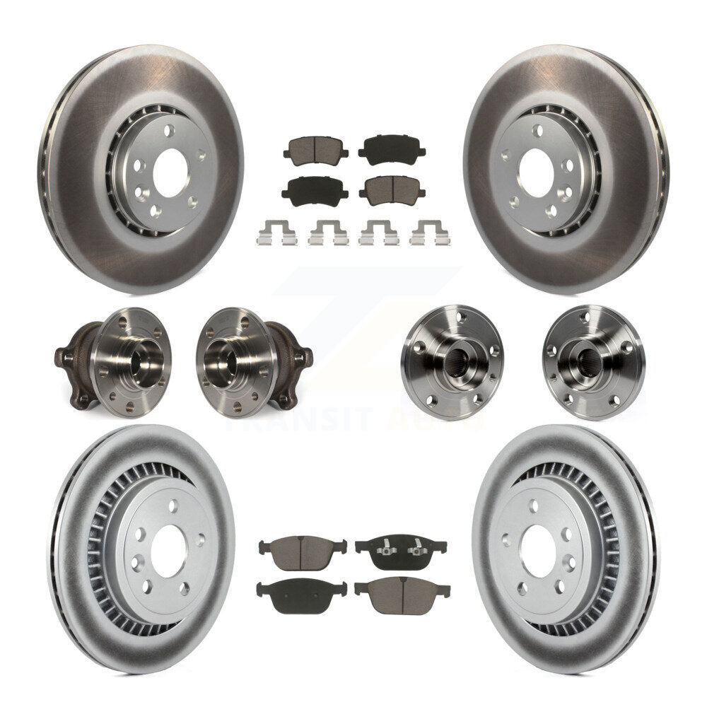 Transit Auto KBB-120860 Wheel Bearing and Hub Assembly for 2010-2015 Volvo XC60 - Front and Rear product image