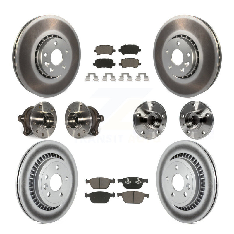Transit Auto KBB-120860 Wheel Bearing and Hub Assembly for 2010-2015 Volvo XC60 - Front and Rear product image