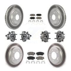 Transit Auto KBB-120861 Wheel Bearing and Hub Assembly for 2017-2020 Hyundai Elantra - Front and Rear product image