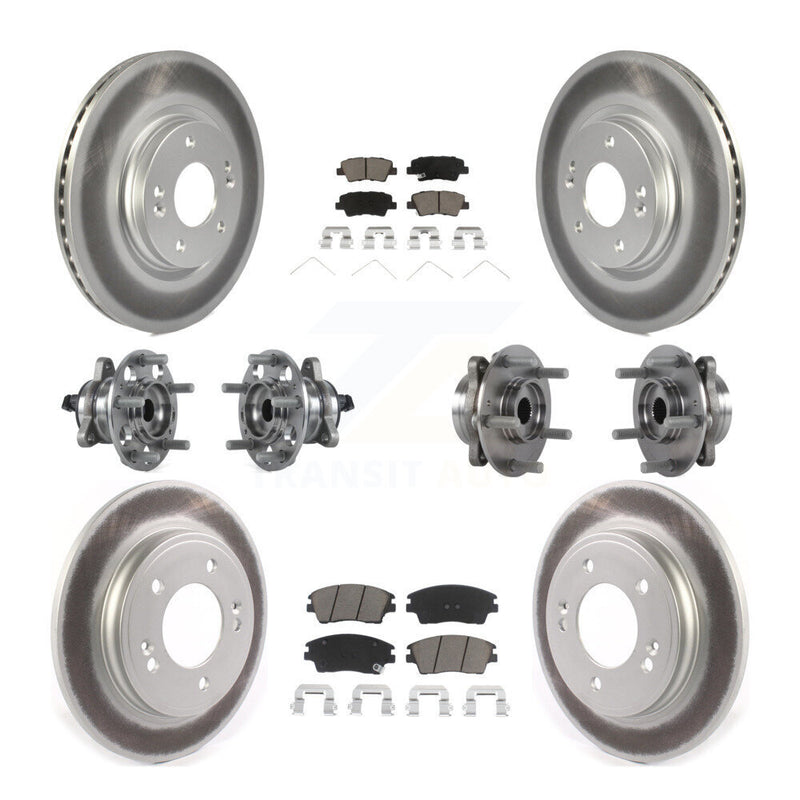 Transit Auto KBB-120861 Wheel Bearing and Hub Assembly for 2017-2020 Hyundai Elantra - Front and Rear product image