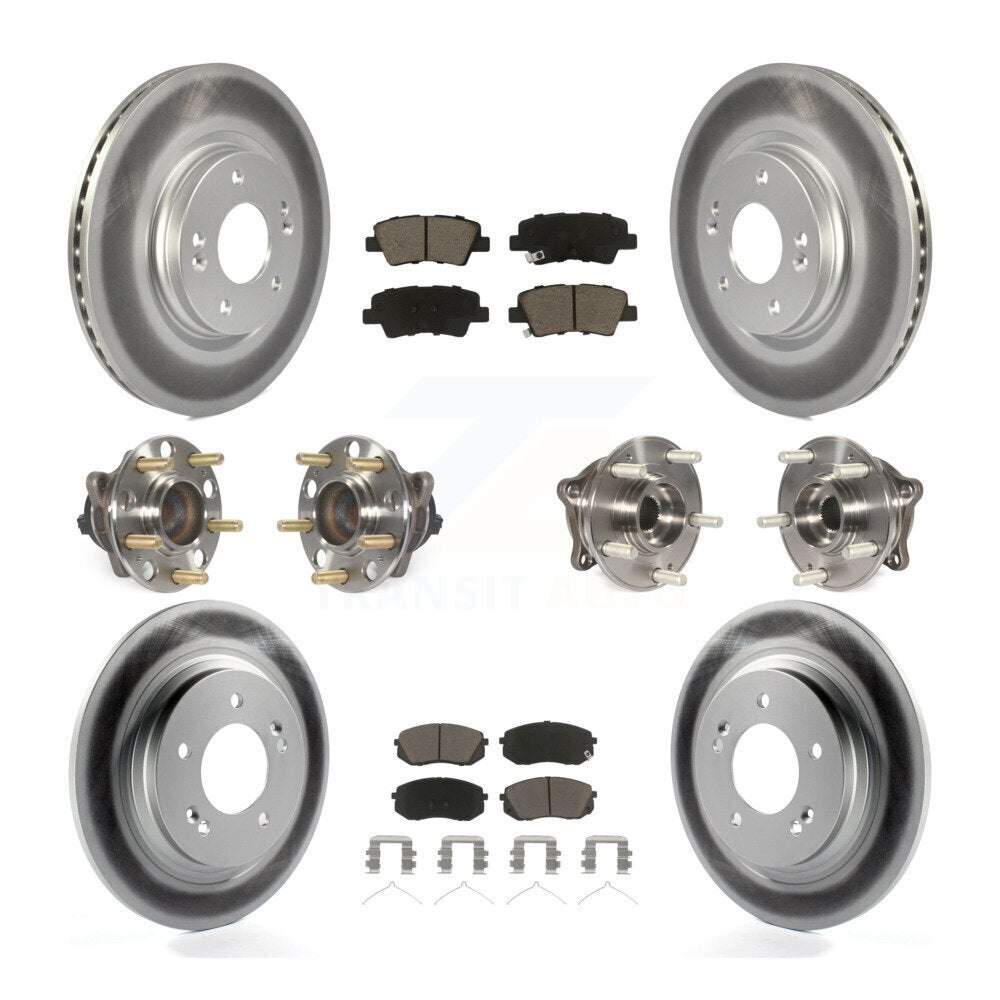 Transit Auto KBB-120862 Wheel Bearing and Hub Assembly for 2017-2019 Kia Optima - Front and Rear product image