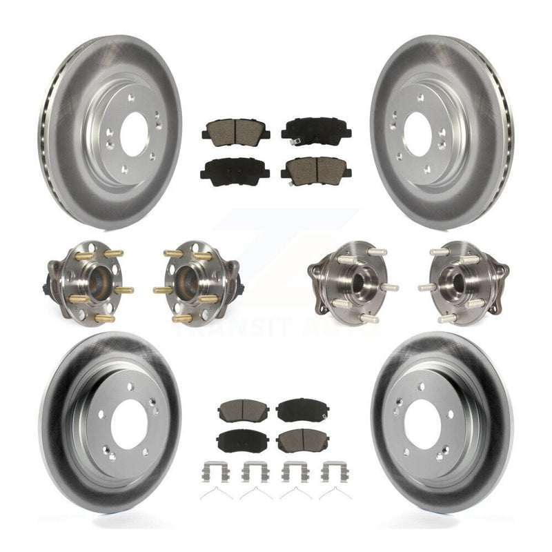 Transit Auto KBB-120862 Wheel Bearing and Hub Assembly for 2017-2019 Kia Optima - Front and Rear product image