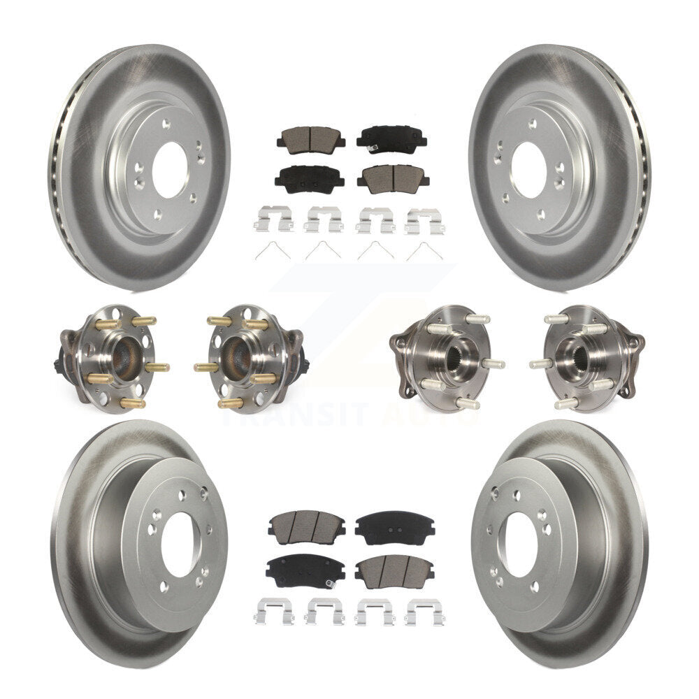 Transit Auto KBB-120863 Wheel Bearing and Hub Assembly for 2016-2022 Kia Sportage, Hyundai Tucson - Front and Rear product image