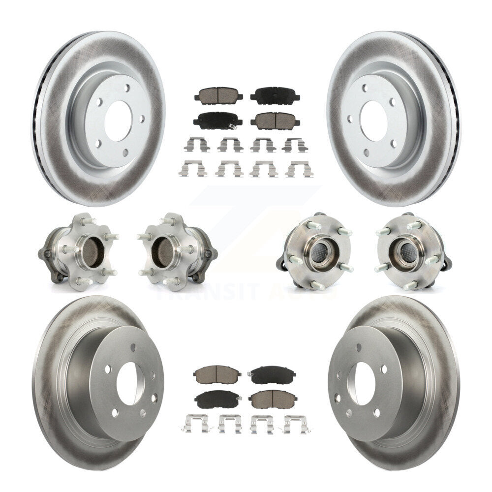 Transit Auto KBB-120887 Wheel Bearing and Hub Assembly for 2007-2013 Nissan Altima - Front and Rear product image