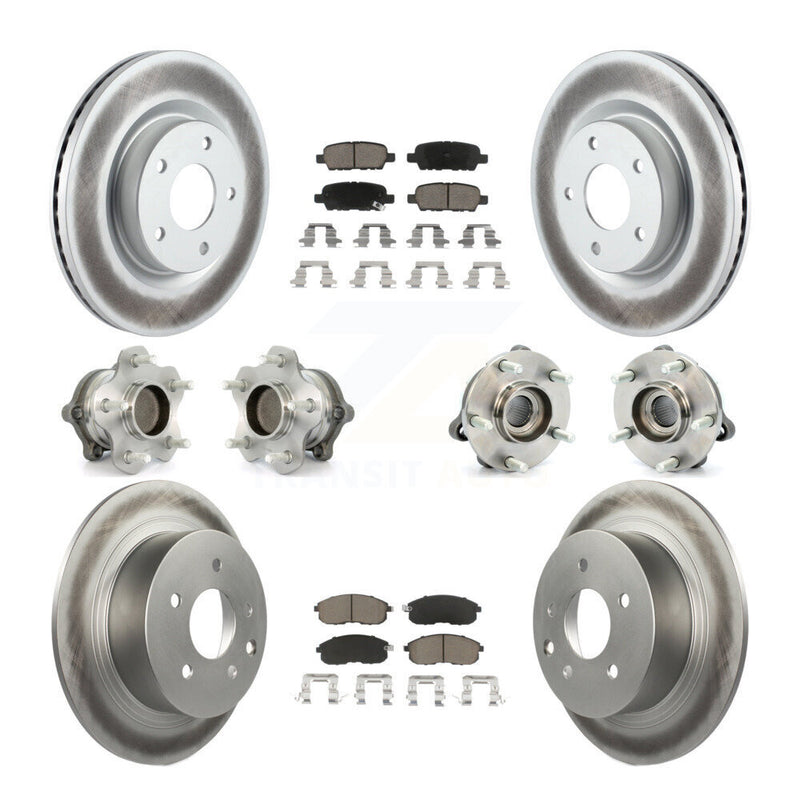 Transit Auto KBB-120887 Wheel Bearing and Hub Assembly for 2007-2013 Nissan Altima - Front and Rear product image