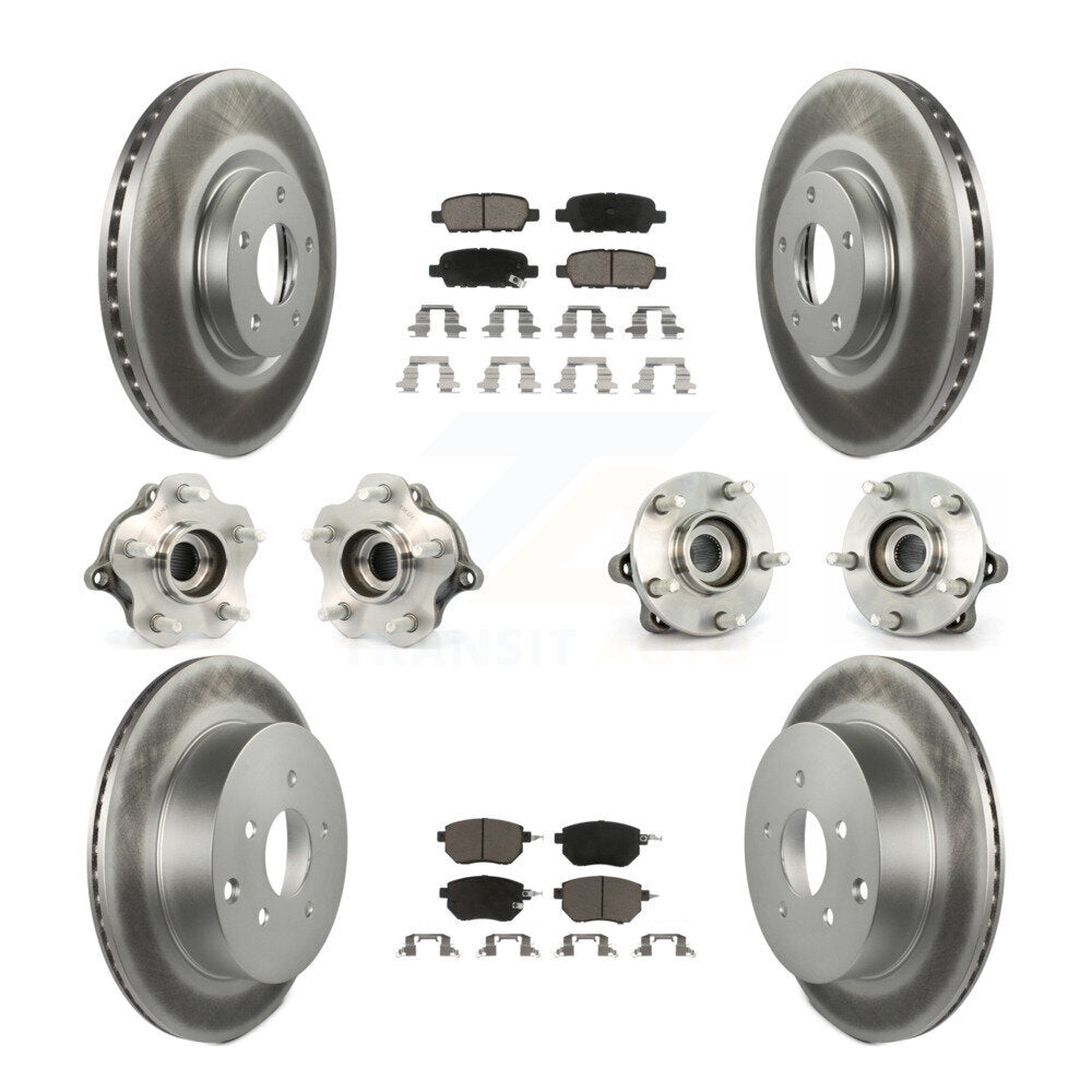 Transit Auto KBB-120895 Wheel Bearing and Hub Assembly for 2003-2004 Nissan Murano - Front and Rear product image