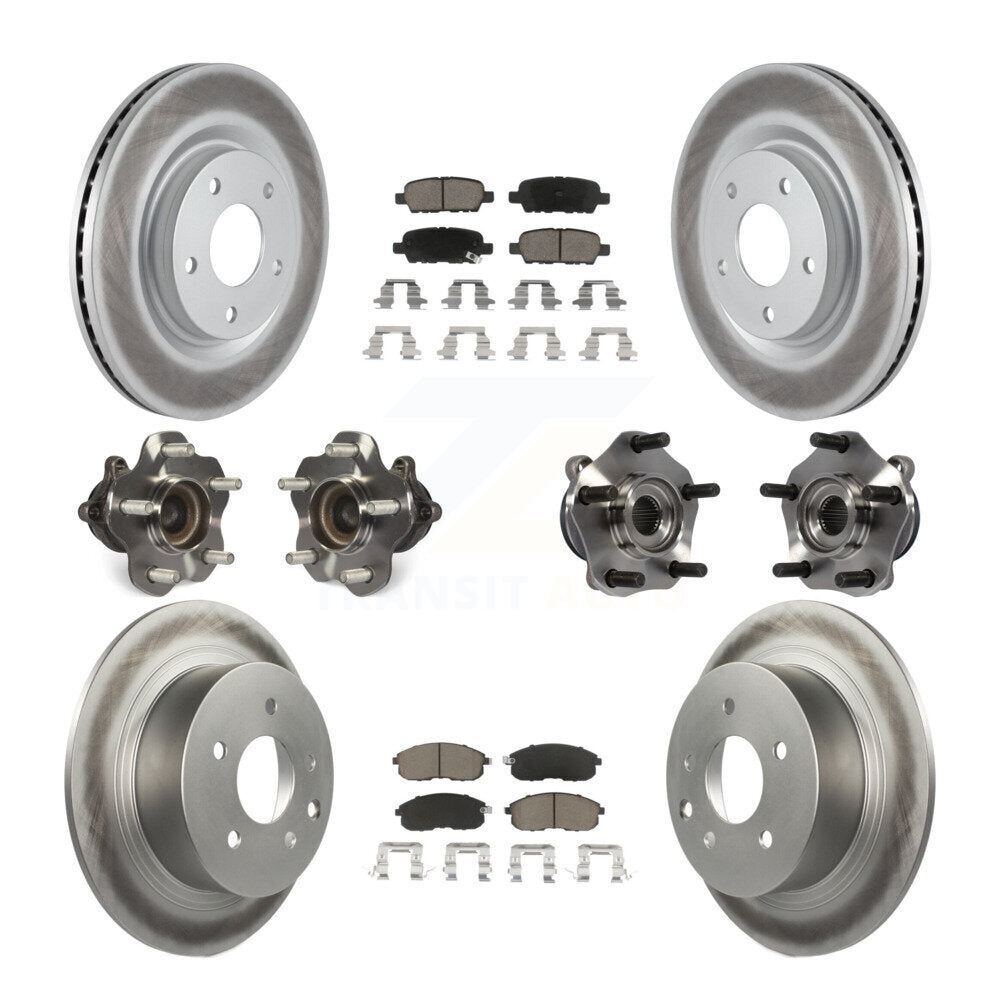 Transit Auto KBB-120899 Wheel Bearing and Hub Assembly for 2017-2019 Nissan Sentra - Front and Rear product image
