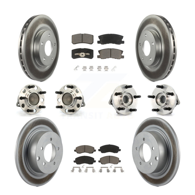Transit Auto KBB-120912 Wheel Bearing and Hub Assembly for 2007-2011 Chrysler 200, Dodge Avenger, Chrysler Sebring - Front and Rear product image