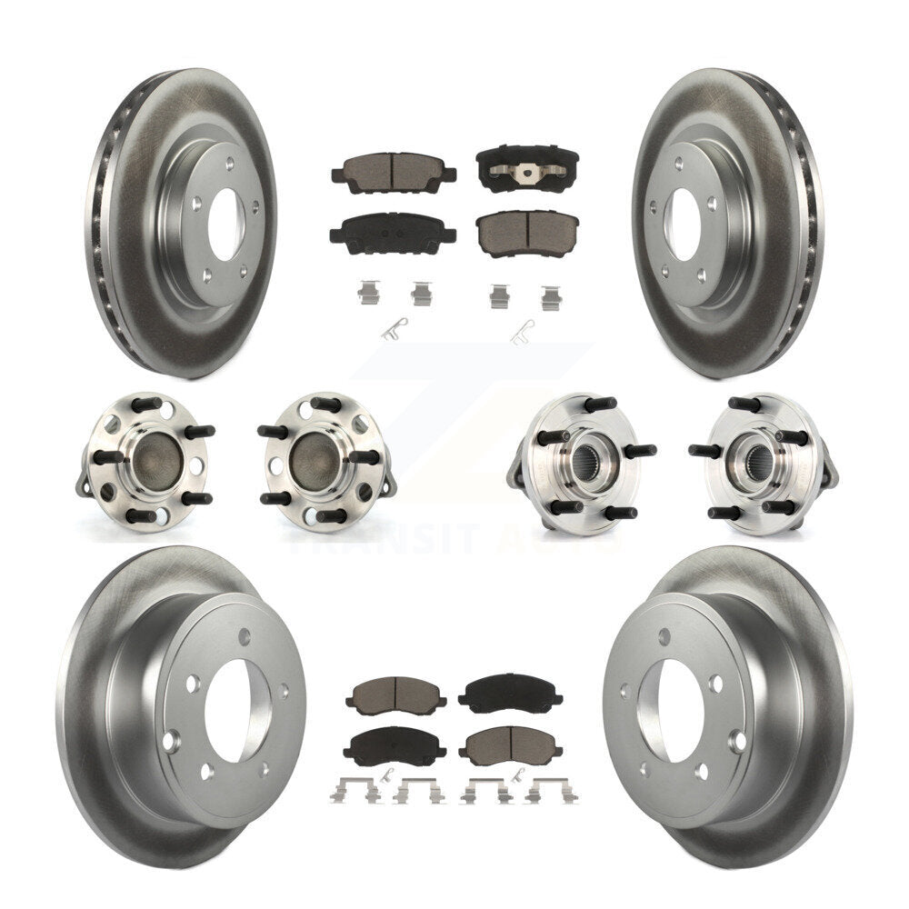 Transit Auto KBB-120913 Wheel Bearing and Hub Assembly for 2007-2011 Chrysler 200, Dodge Avenger, Chrysler Sebring & more - Front and Rear product image