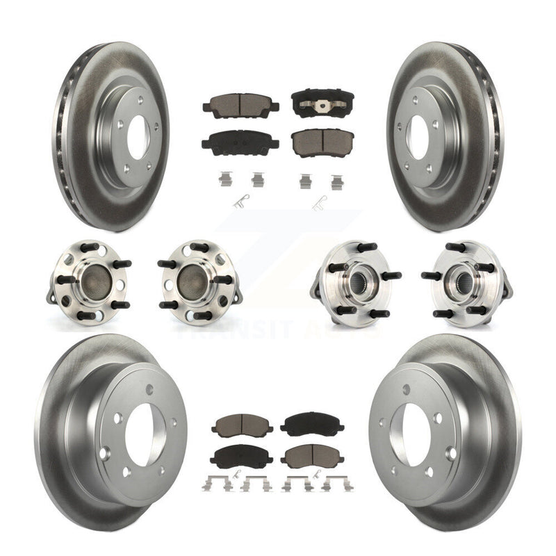 Transit Auto KBB-120913 Wheel Bearing and Hub Assembly for 2007-2011 Chrysler 200, Dodge Avenger, Chrysler Sebring & more - Front and Rear product image