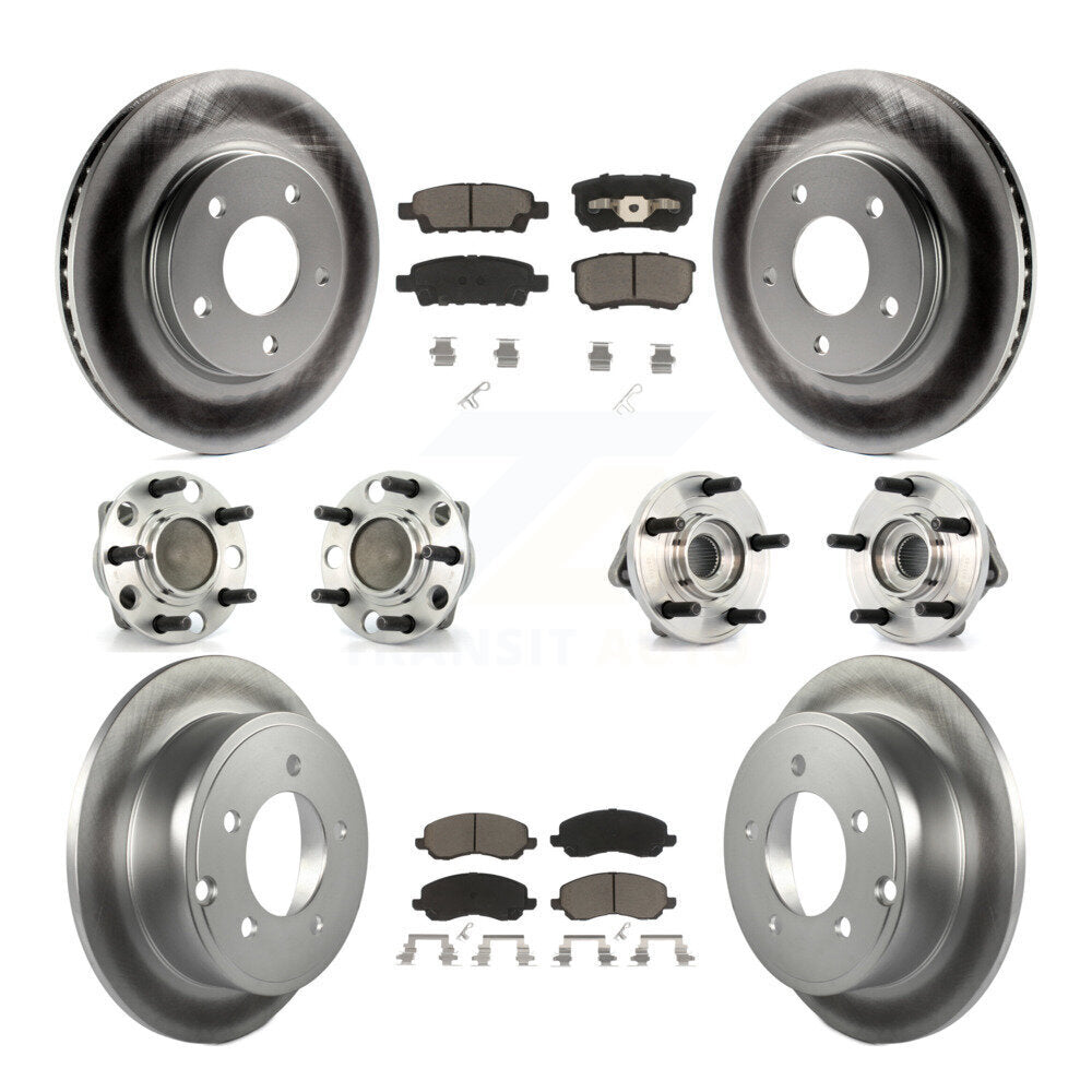 Transit Auto KBB-120916 Wheel Bearing and Hub Assembly for 2009 Dodge Caliber - Front and Rear product image