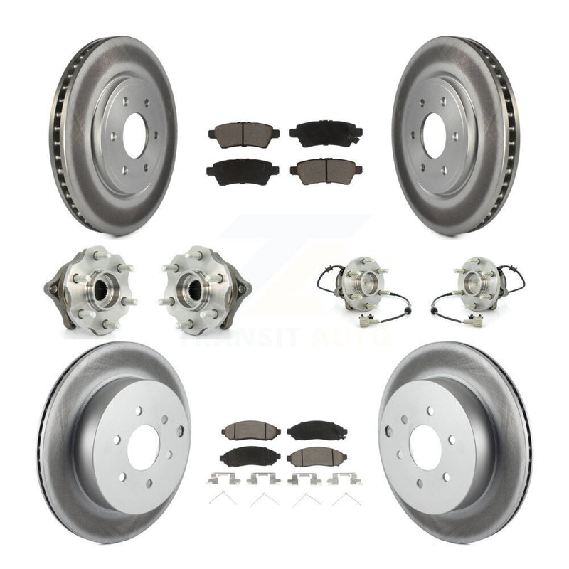 Transit Auto KBB-120930 Wheel Bearing and Hub Assembly for 2005-2012 Nissan Pathfinder - Front and Rear product image