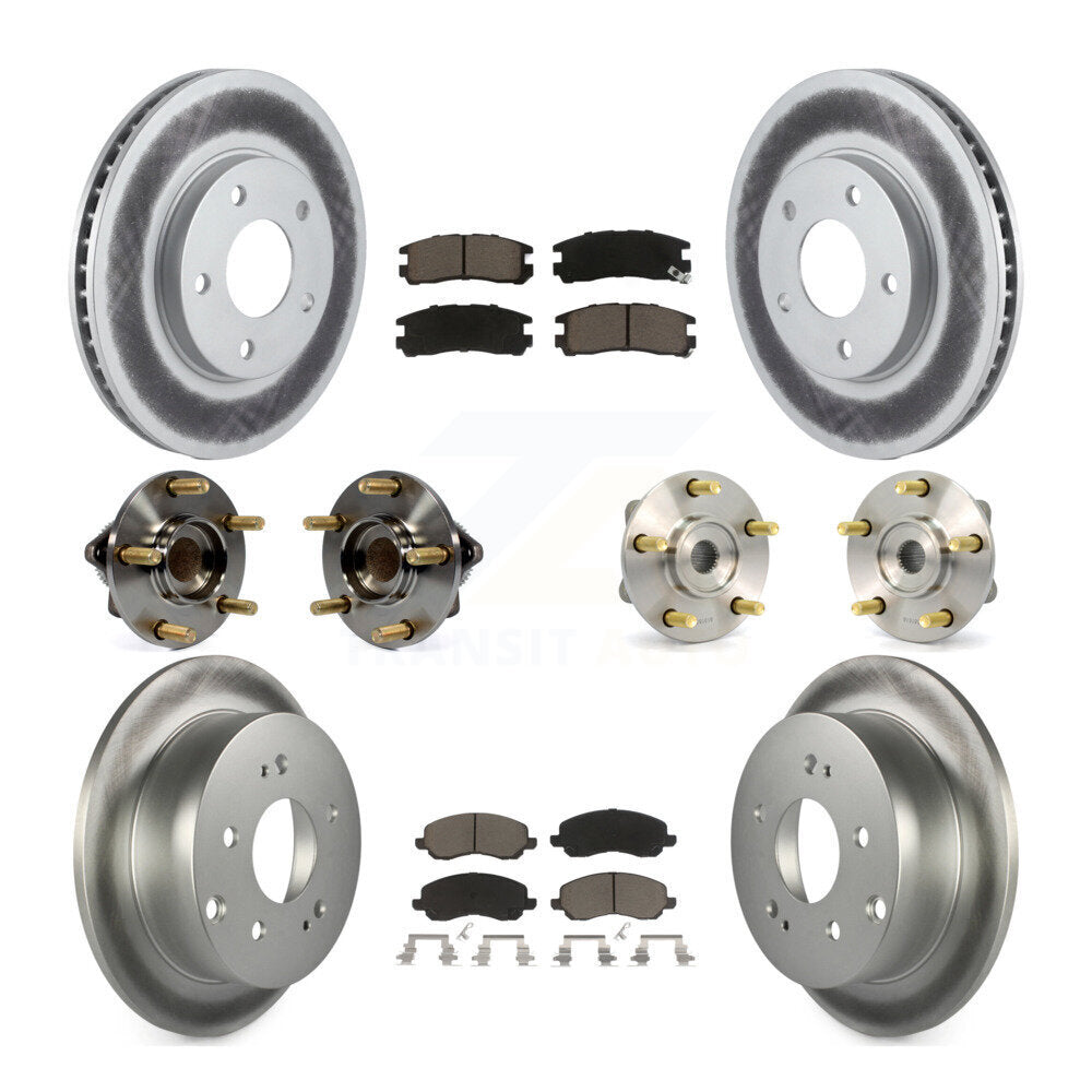 Transit Auto KBB-120938 Wheel Bearing and Hub Assembly for 2004-2009 Mitsubishi Galant - Front and Rear product image