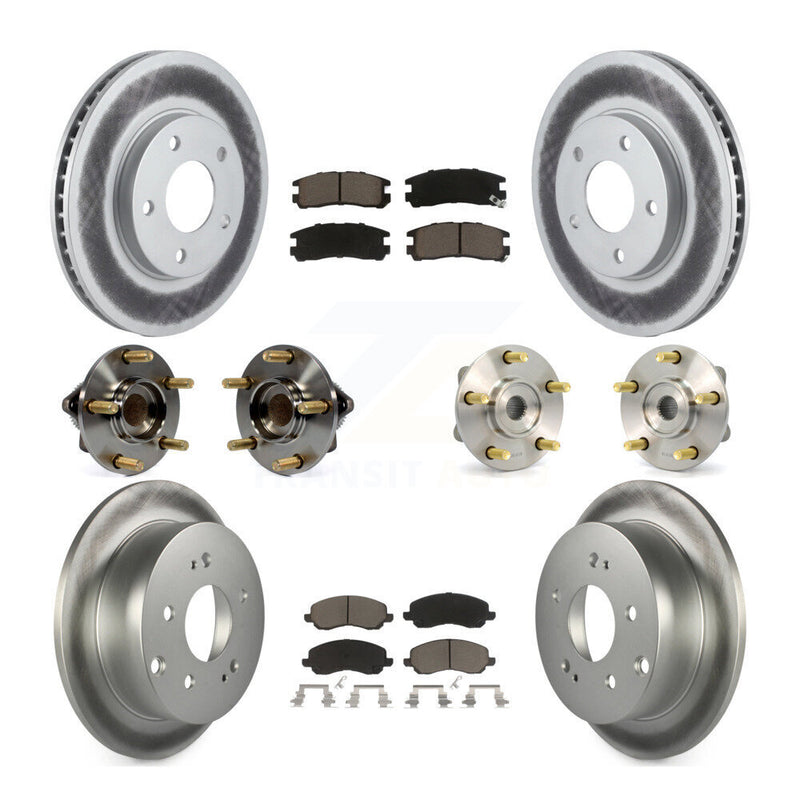 Transit Auto KBB-120938 Wheel Bearing and Hub Assembly for 2004-2009 Mitsubishi Galant - Front and Rear product image