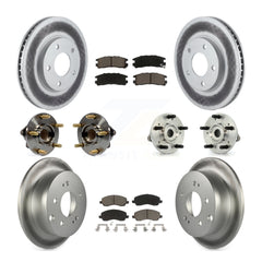 Transit Auto KBB-120939 Wheel Bearing and Hub Assembly for 2010-2012 Mitsubishi Galant - Front and Rear product image
