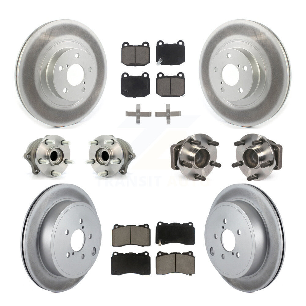 Transit Auto KBB-120943 Wheel Bearing and Hub Assembly for 2019 Toyota 86 - Front and Rear product image