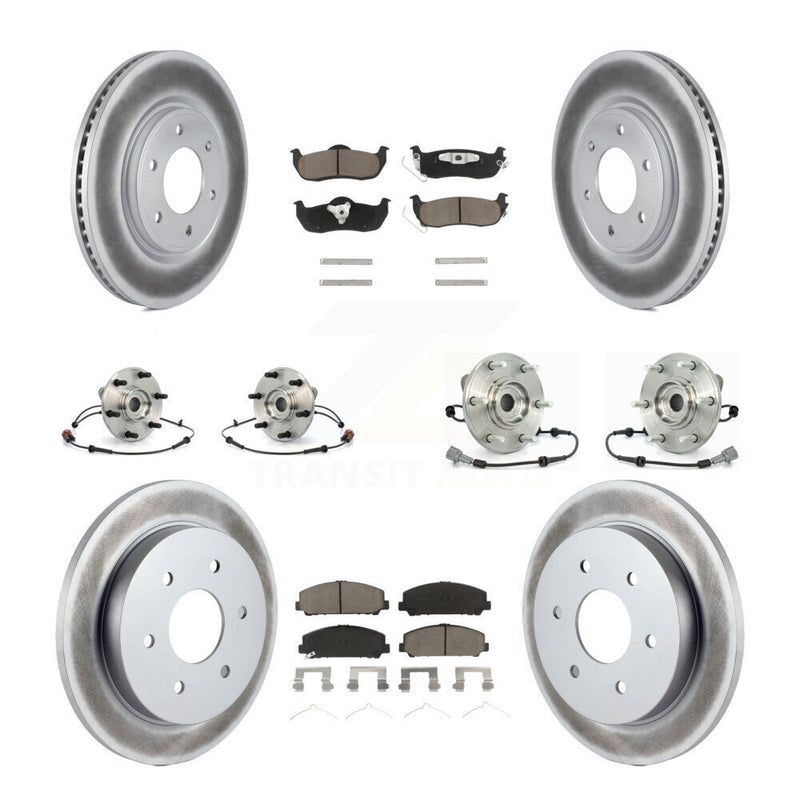 Transit Auto KBB-120946 Wheel Bearing and Hub Assembly for 2008-2012 Nissan Armada, INFINITI QX56 - Front and Rear product image