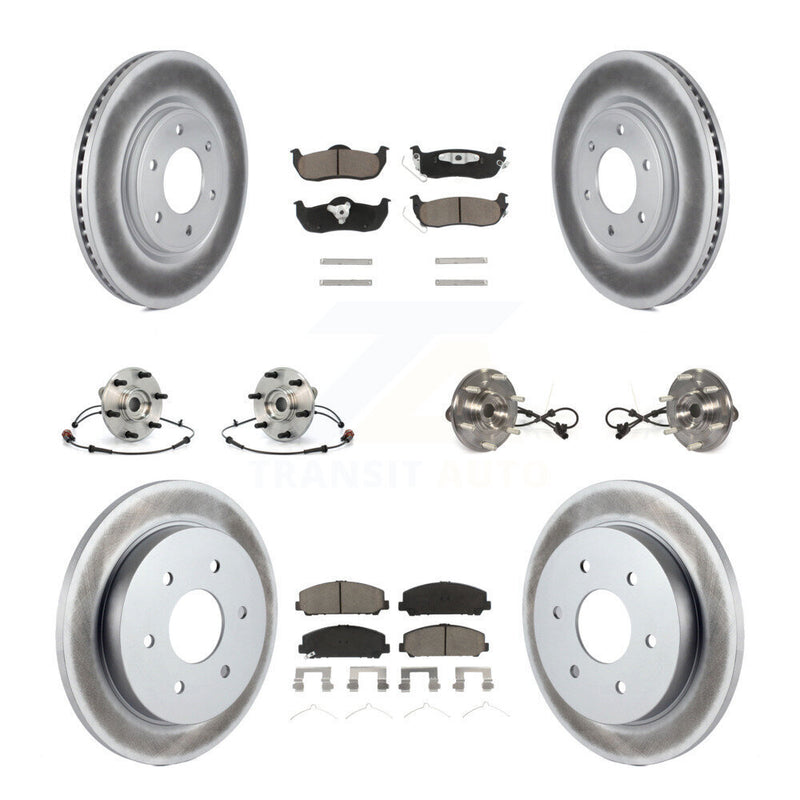 Transit Auto KBB-120947 Wheel Bearing and Hub Assembly for 2012-2015 Nissan Armada - Front and Rear product image