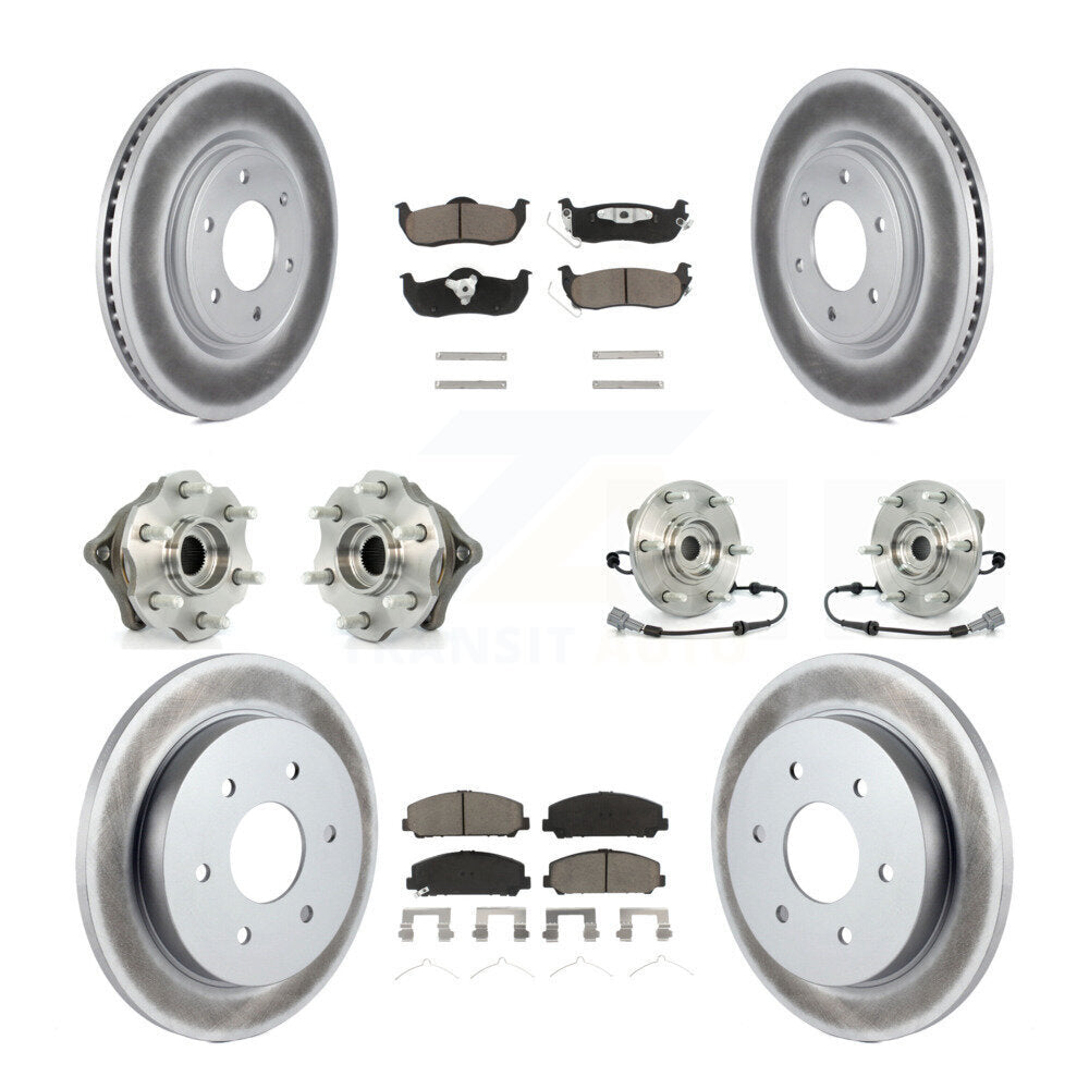 Transit Auto KBB-120949 Wheel Bearing and Hub Assembly for 2008 Nissan Armada - Front and Rear product image