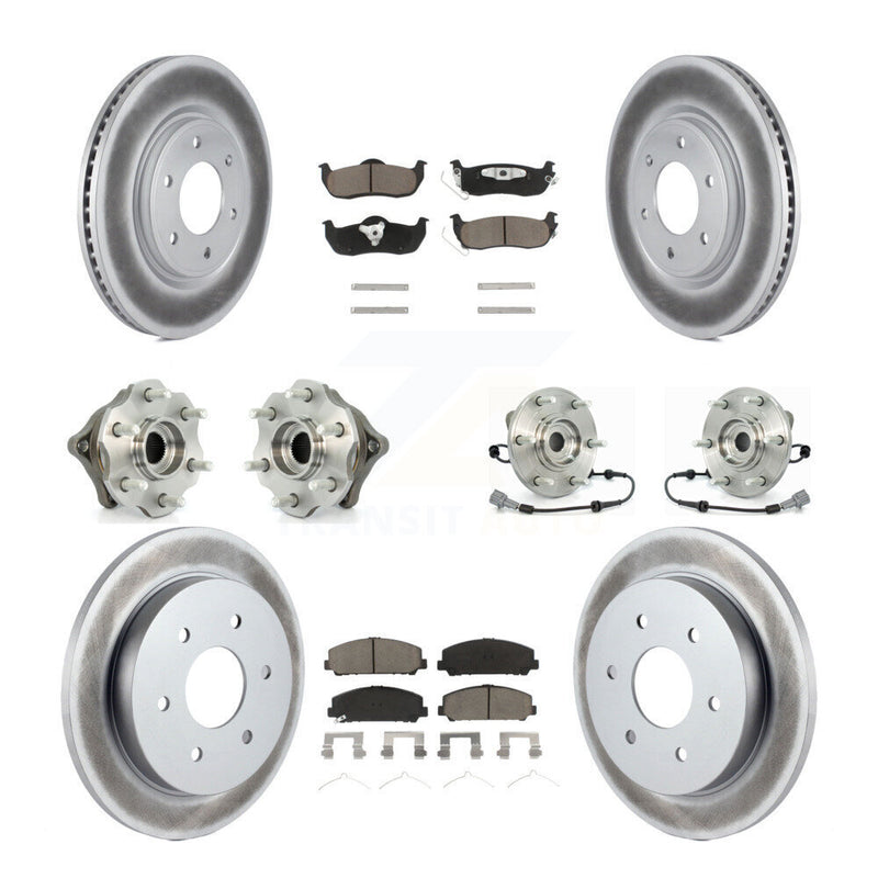 Transit Auto KBB-120949 Wheel Bearing and Hub Assembly for 2008 Nissan Armada - Front and Rear product image