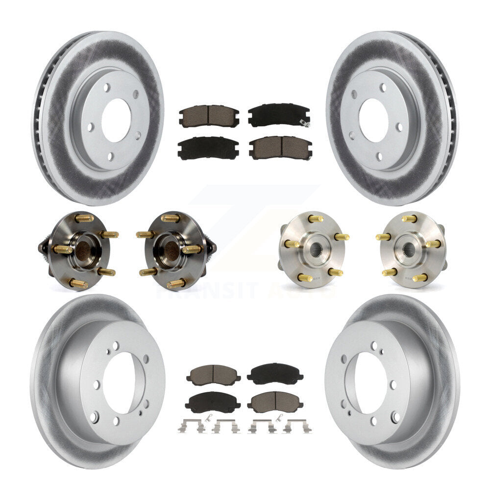Transit Auto KBB-120950 Wheel Bearing and Hub Assembly for 2005 Mitsubishi Eclipse - Front and Rear product image