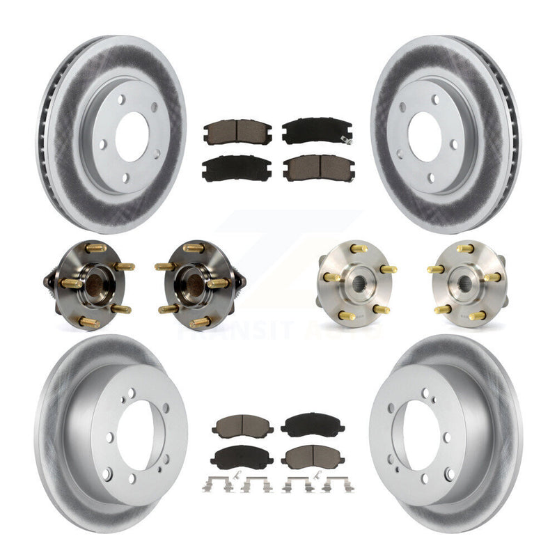 Transit Auto KBB-120950 Wheel Bearing and Hub Assembly for 2005 Mitsubishi Eclipse - Front and Rear product image