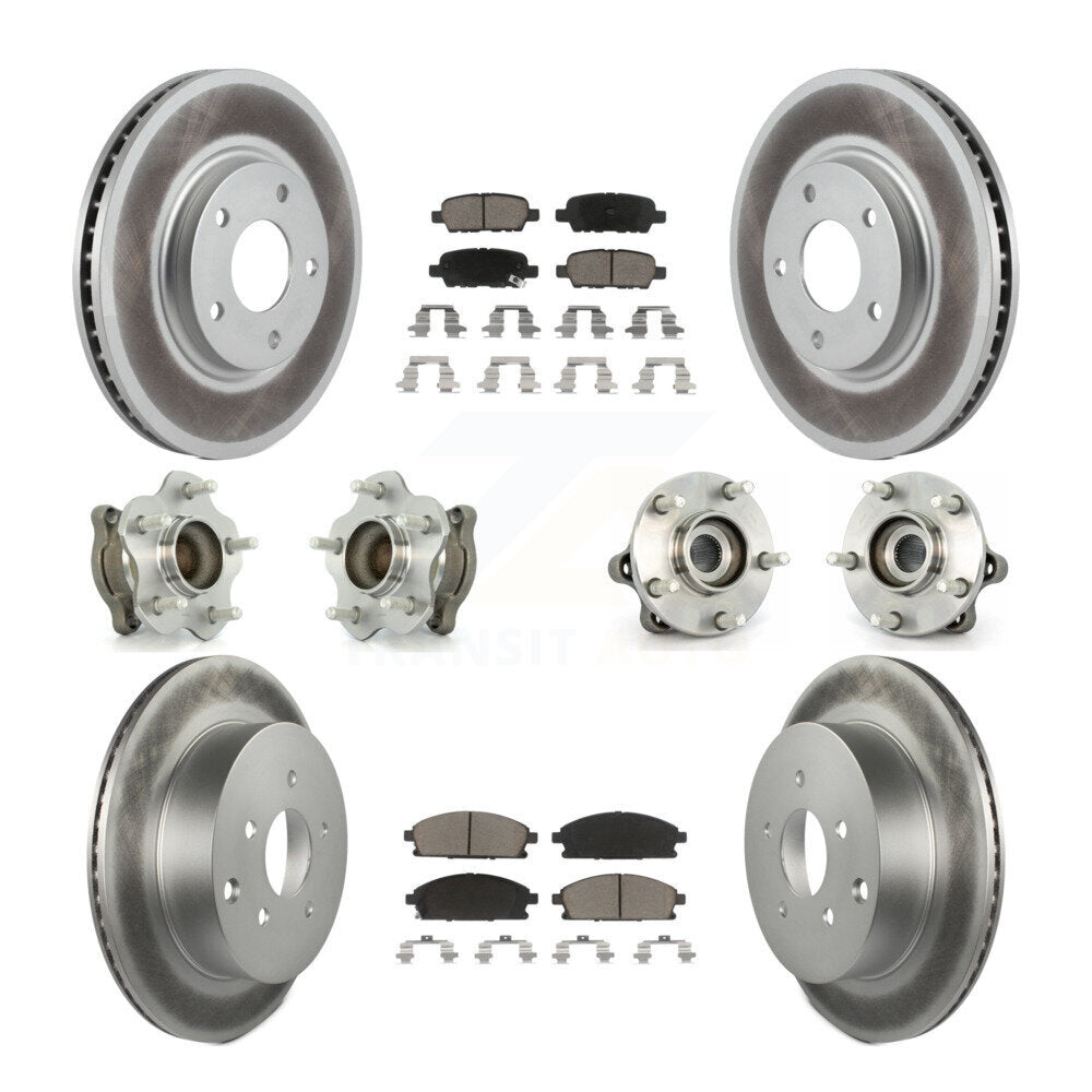 Transit Auto KBB-120957 Wheel Bearing and Hub Assembly for 2004-2009 Nissan Quest - Front and Rear product image