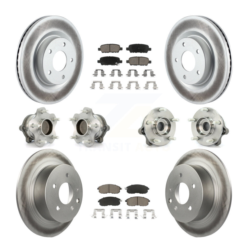 Transit Auto KBB-120968 Wheel Bearing and Hub Assembly for 2007-2013 Nissan Altima - Front and Rear product image