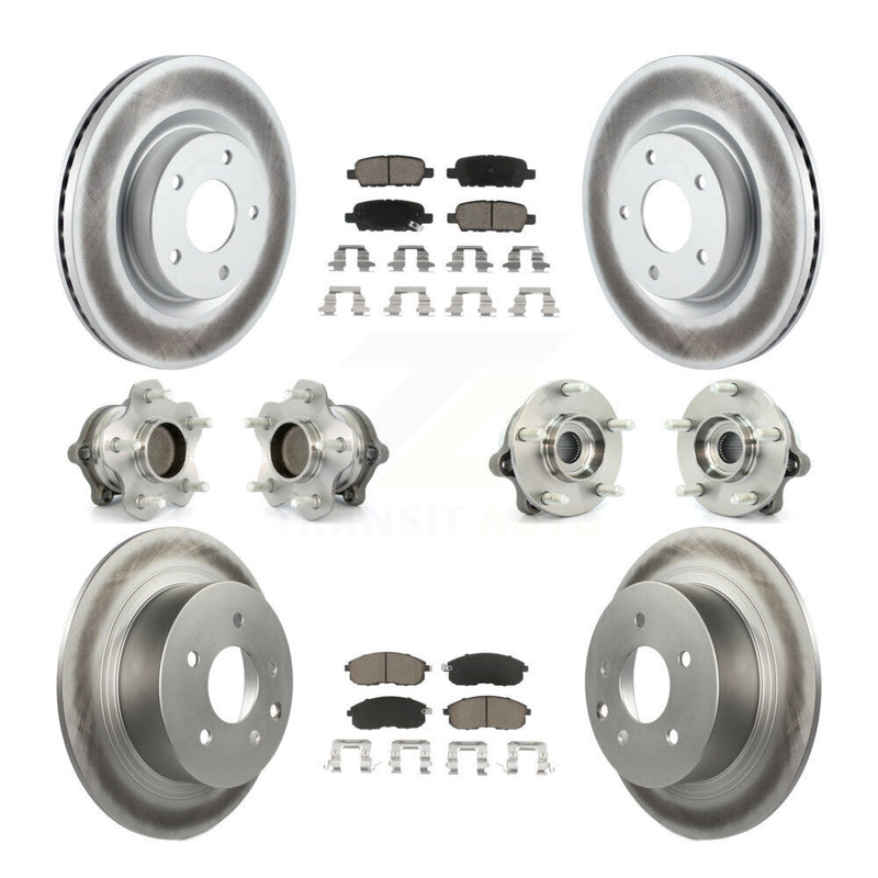Transit Auto KBB-120968 Wheel Bearing and Hub Assembly for 2007-2013 Nissan Altima - Front and Rear product image