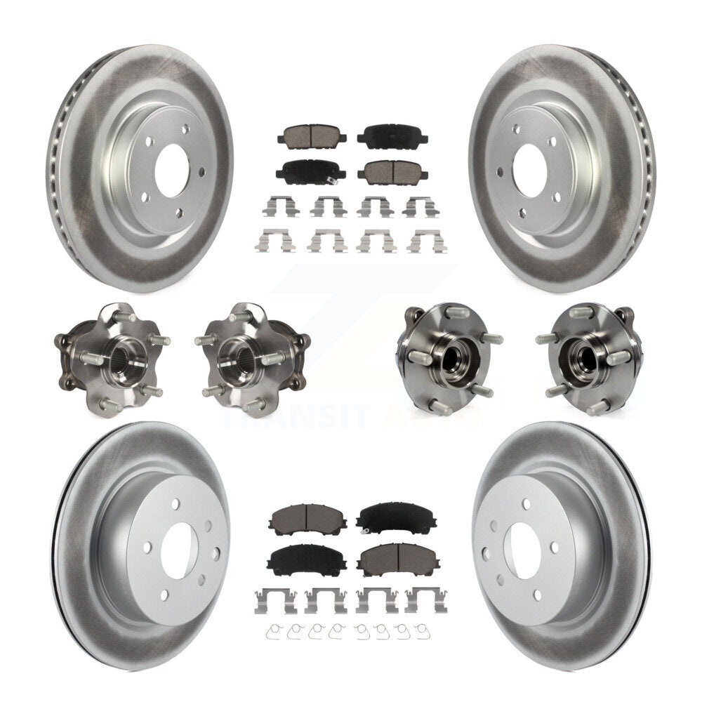 Transit Auto KBB-120972 Wheel Bearing and Hub Assembly for 2016-2017 INFINITI QX50 - Front and Rear product image