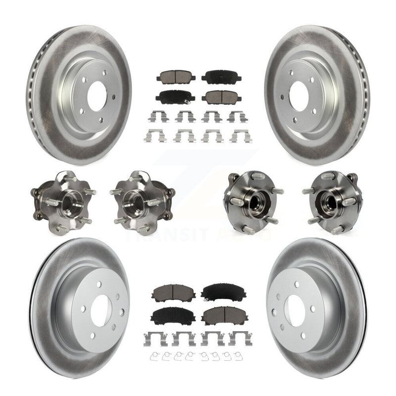 Transit Auto KBB-120972 Wheel Bearing and Hub Assembly for 2016-2017 INFINITI QX50 - Front and Rear product image