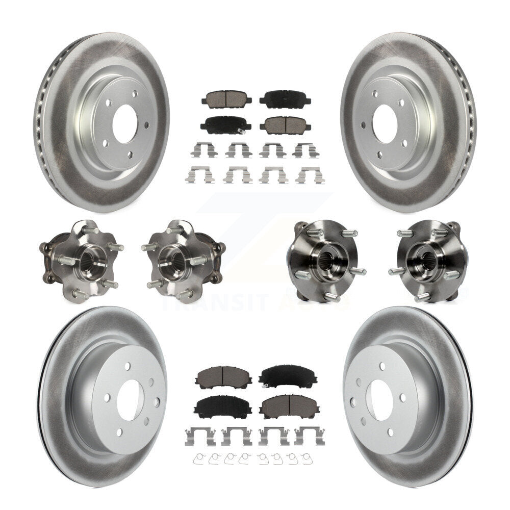 Transit Auto KBB-120973 Wheel Bearing and Hub Assembly for 2016-2017 INFINITI QX50 - Front and Rear product image