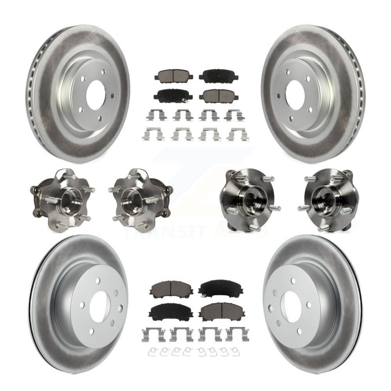 Transit Auto KBB-120973 Wheel Bearing and Hub Assembly for 2016-2017 INFINITI QX50 - Front and Rear product image