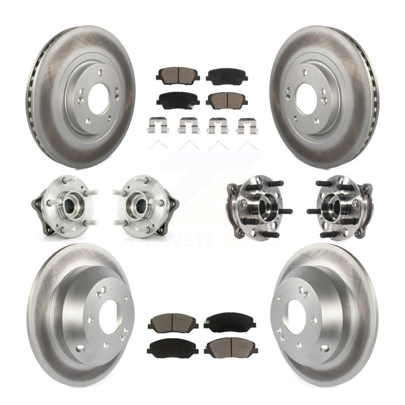 Transit Auto KBB-120978 Wheel Bearing and Hub Assembly for 2017-2019 Hyundai Santa Fe, Hyundai Santa Fe XL - Front and Rear product image