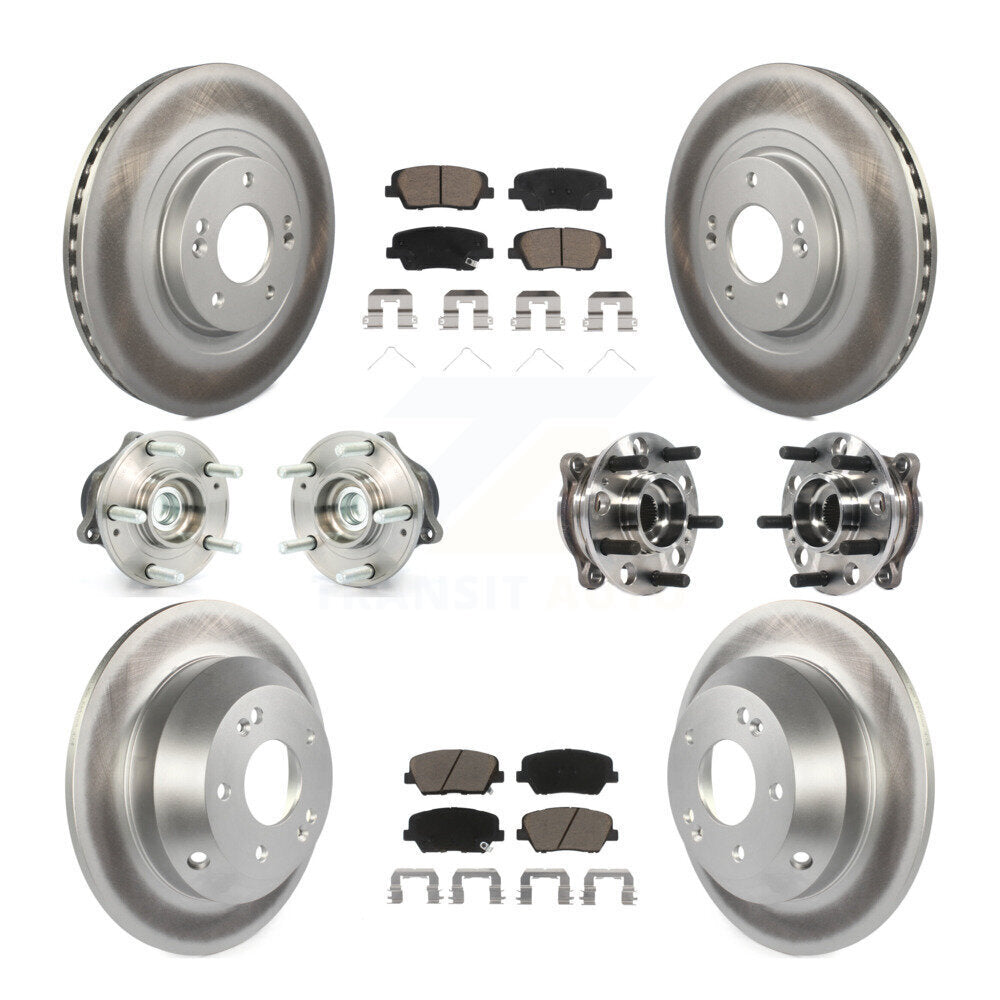 Transit Auto KBB-120981 Wheel Bearing and Hub Assembly for 2017-2018 Hyundai Santa Fe Sport - Front and Rear product image