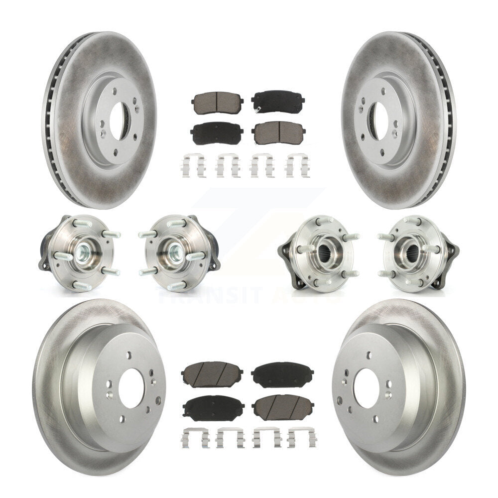 Transit Auto KBB-120989 Wheel Bearing and Hub Assembly for 2007-2012 Hyundai Veracruz - Front and Rear product image