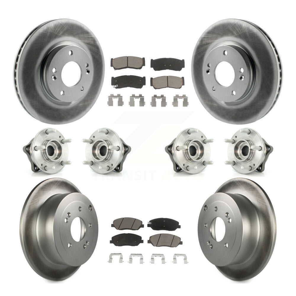 Transit Auto KBB-120992 Wheel Bearing and Hub Assembly for 2007-2009 Hyundai Santa Fe - Front and Rear product image