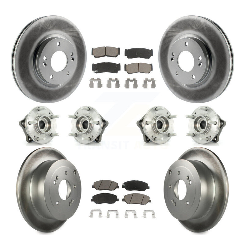 Transit Auto KBB-120992 Wheel Bearing and Hub Assembly for 2007-2009 Hyundai Santa Fe - Front and Rear product image