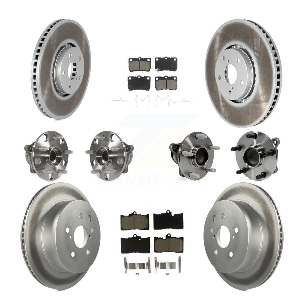 Transit Auto KBB-121012 Wheel Bearing and Hub Assembly for 2006-2013 Lexus IS350, Lexus GS350, Lexus GS450h & more - Front and Rear product image