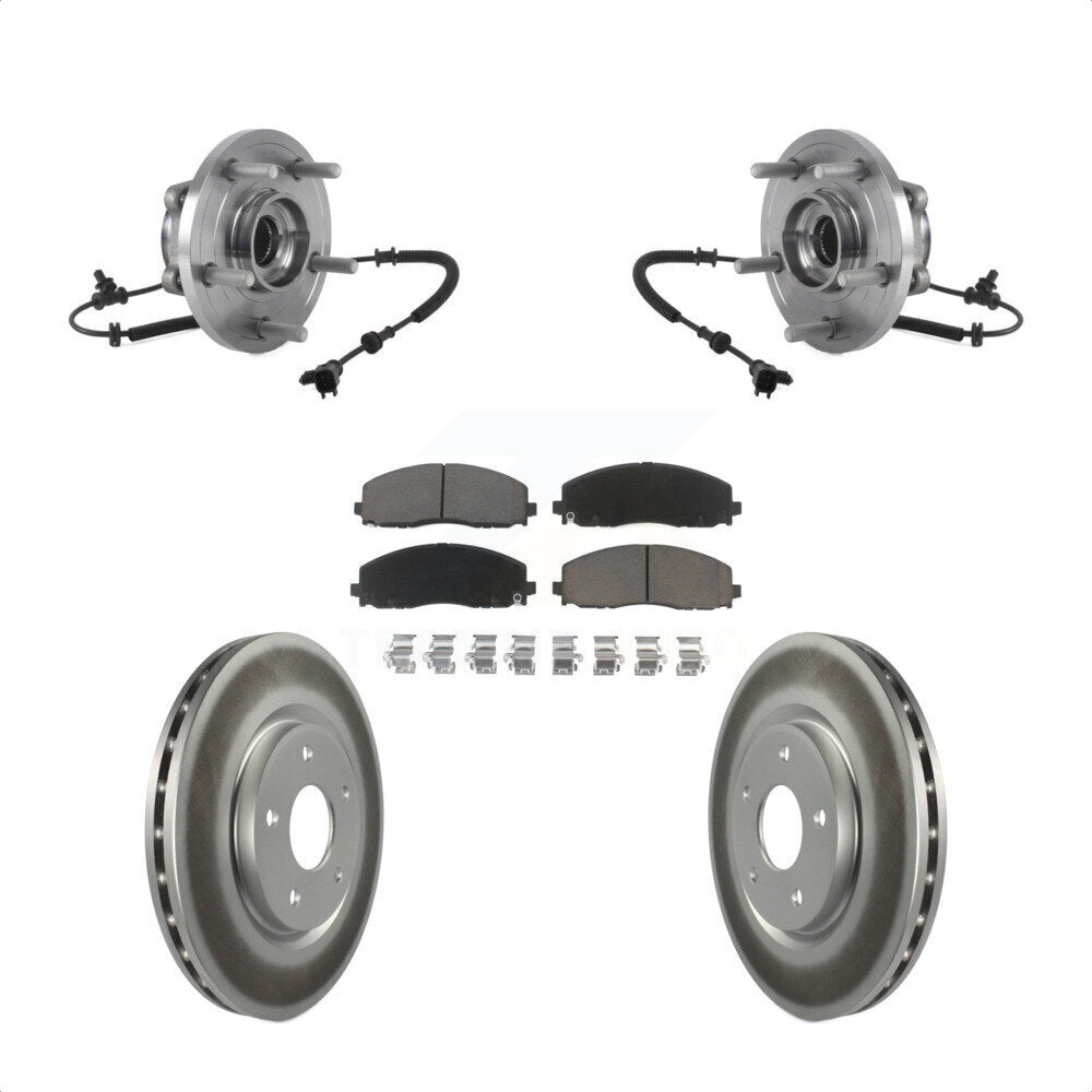 Transit Auto KBB-121024 Wheel Bearing and Hub Assembly for 2017-2024 Chrysler Pacifica, Chrysler Grand Caravan, Chrysler Voyager - Front product image