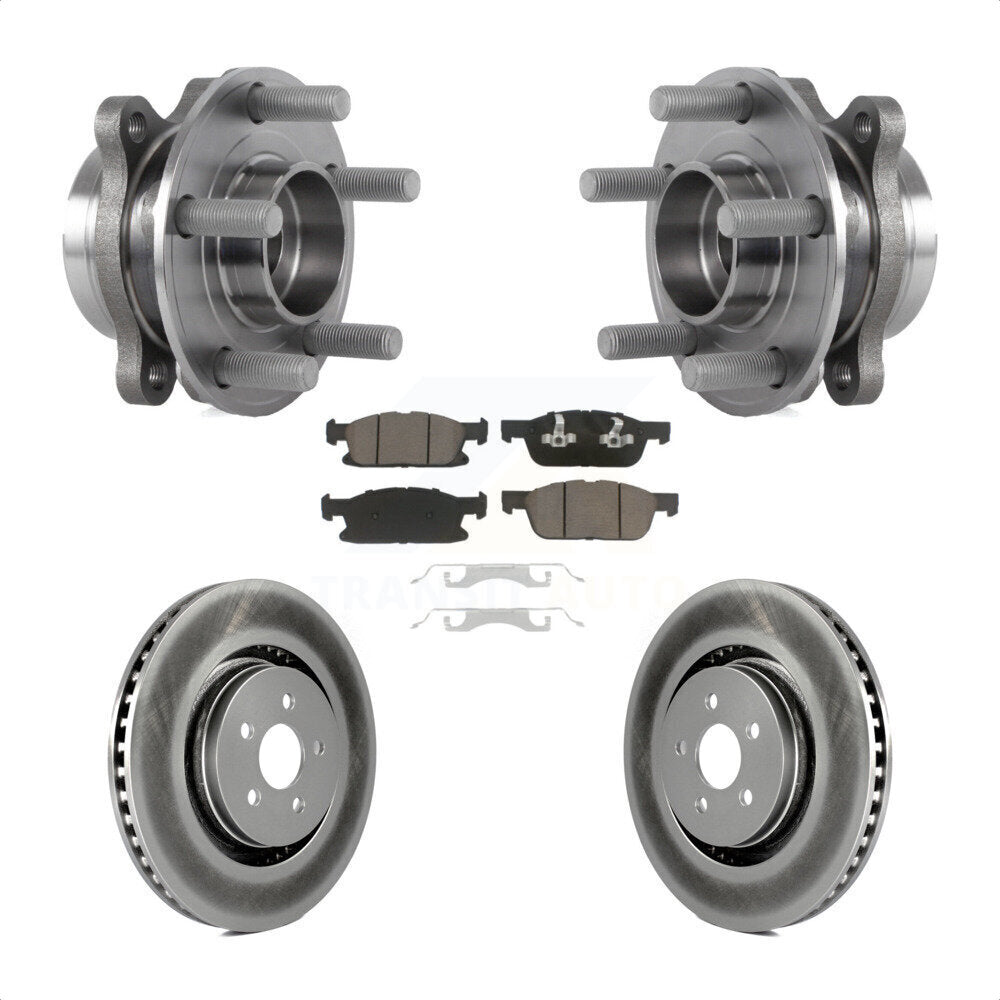 Transit Auto KBB-121030 Wheel Bearing and Hub Assembly for 2015-2023 Ford Edge, Lincoln Nautilus, Lincoln MKX - Front product image