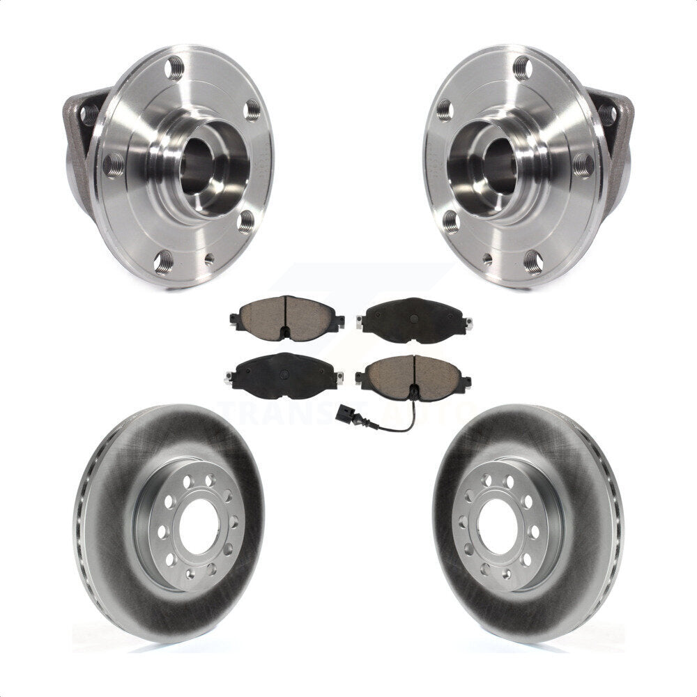 Transit Auto KBB-121035 Wheel Bearing and Hub Assembly for 2016-2023 Volkswagen Jetta, Volkswagen Taos, Volkswagen Golf & more - Front product image