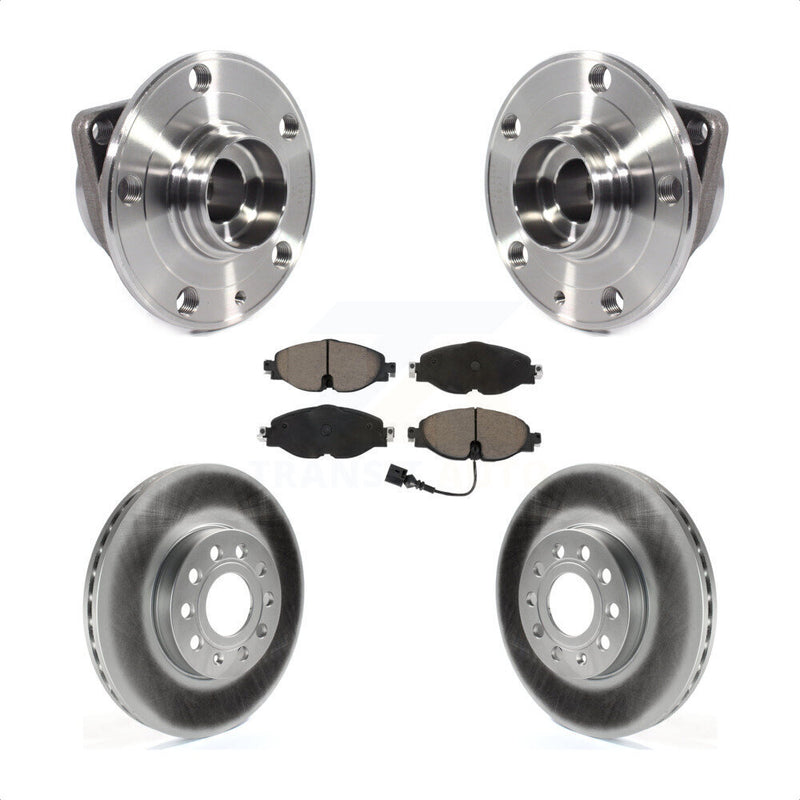 Transit Auto KBB-121035 Wheel Bearing and Hub Assembly for 2016-2023 Volkswagen Jetta, Volkswagen Taos, Volkswagen Golf & more - Front product image