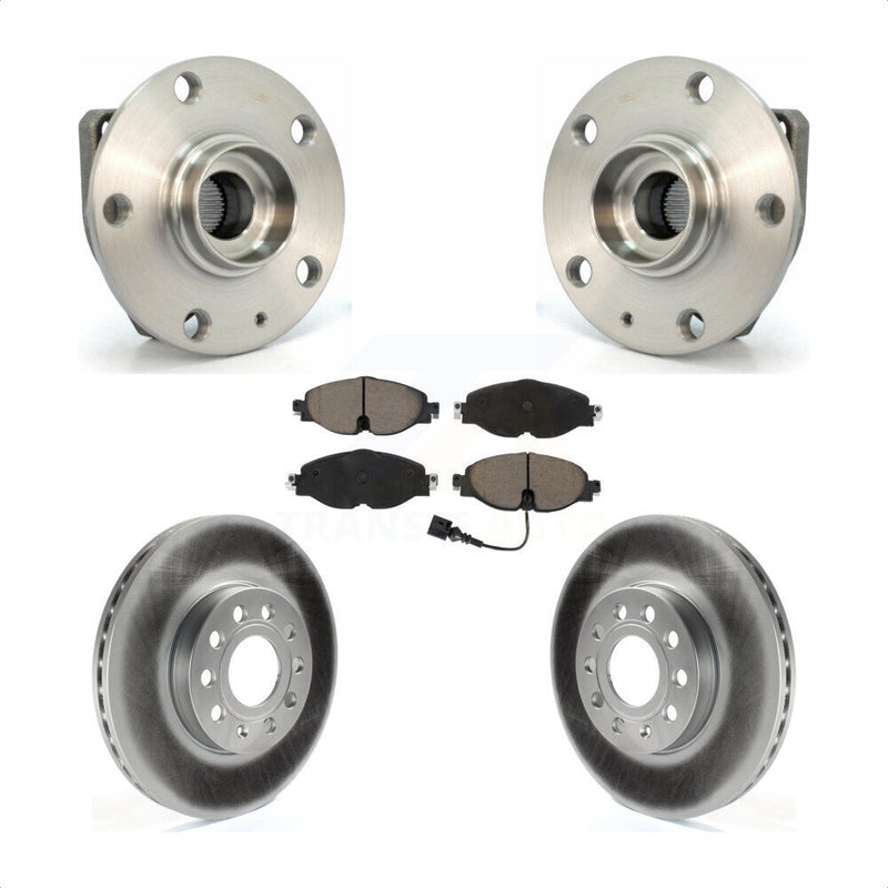 Transit Auto KBB-121036 Wheel Bearing and Hub Assembly for 2015-2020 Volkswagen Golf, Volkswagen e-Golf, Volkswagen Golf SportWagen - Front product image
