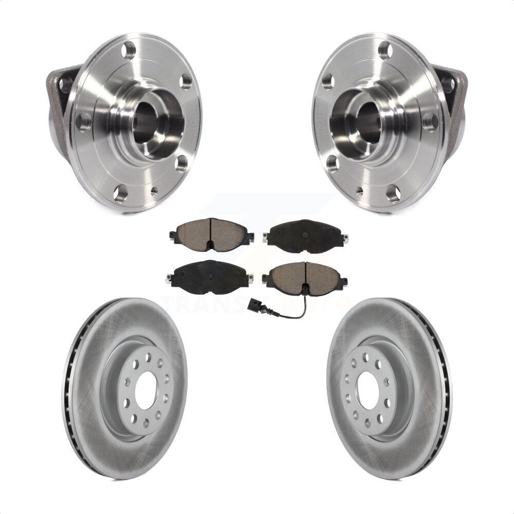 Transit Auto KBB-121037 Wheel Bearing and Hub Assembly for 2015-2023 Volkswagen Taos, Audi TT Quattro, Volkswagen Golf Alltrack & more - Front product image