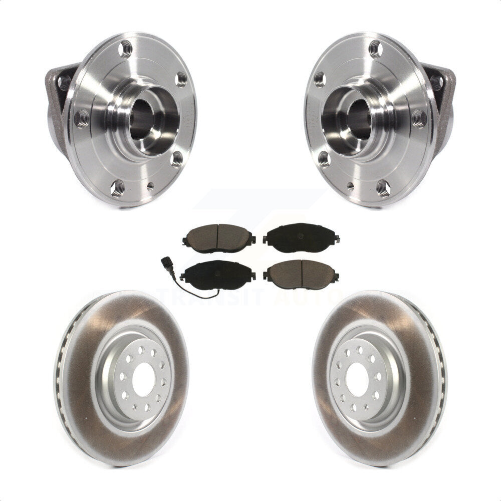 Transit Auto KBB-121038 Wheel Bearing and Hub Assembly for 2015-2023 Audi Q3, Volkswagen Jetta, Volkswagen GTI & more - Front product image