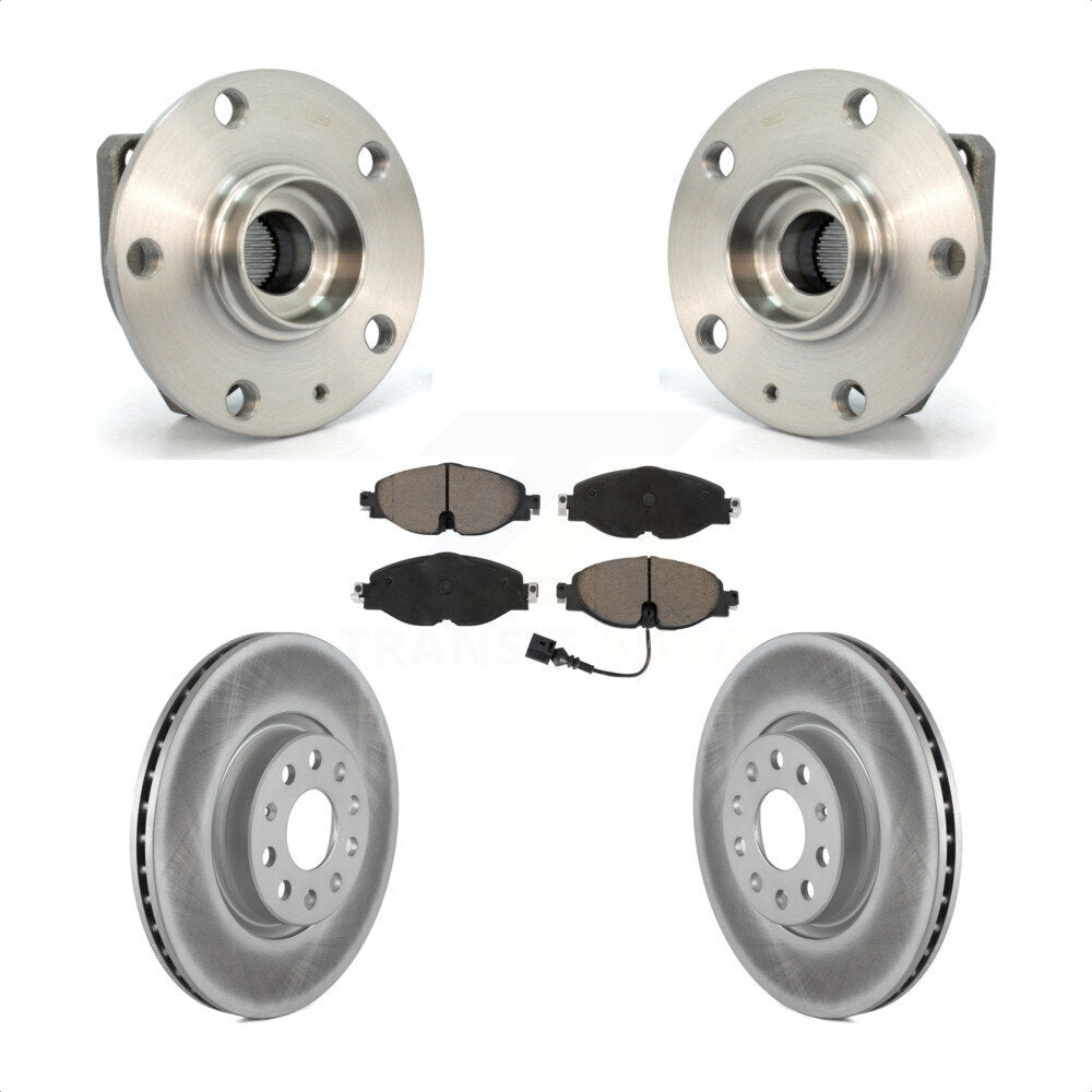 Transit Auto KBB-121039 Wheel Bearing and Hub Assembly for 2017-2019 Volkswagen Golf Alltrack - Front product image
