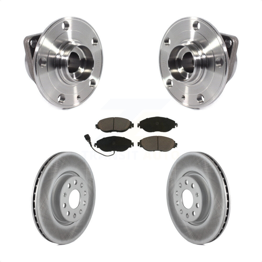 Transit Auto KBB-121041 Wheel Bearing and Hub Assembly for 2015-2019 Volkswagen Arteon, Volkswagen GTI - Front product image