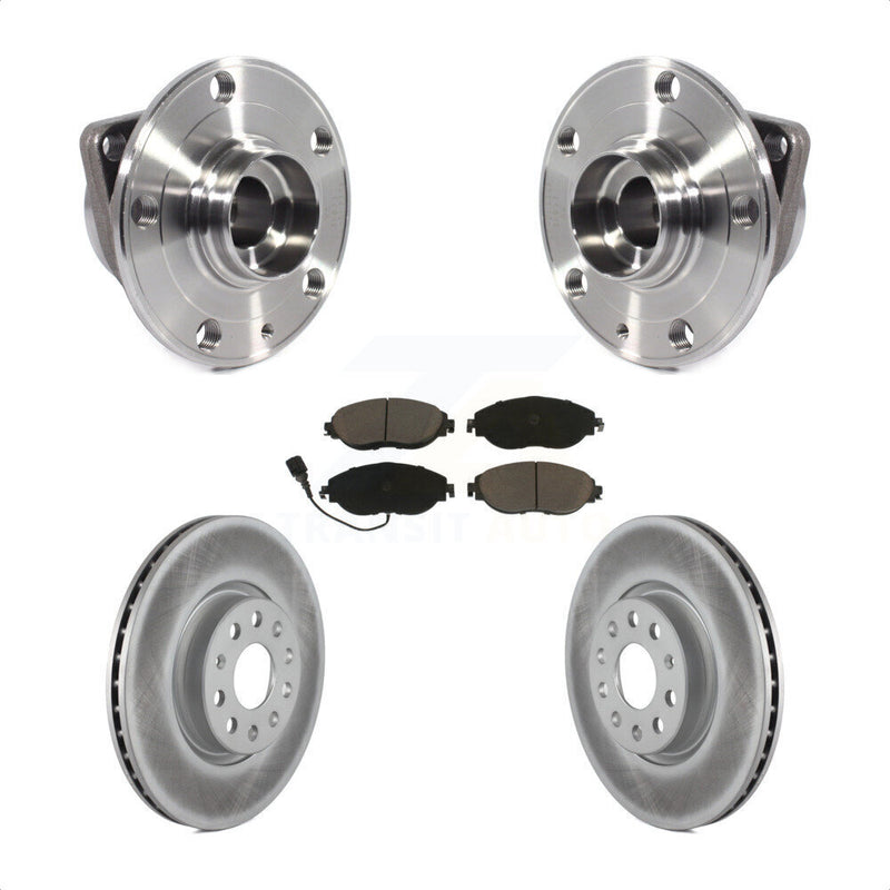 Transit Auto KBB-121041 Wheel Bearing and Hub Assembly for 2015-2019 Volkswagen Arteon, Volkswagen GTI - Front product image